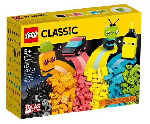 ⁨Lego CLASSIC 11027 Kreatywna zabawa neonowymi kol.⁩ w sklepie Wasserman.eu