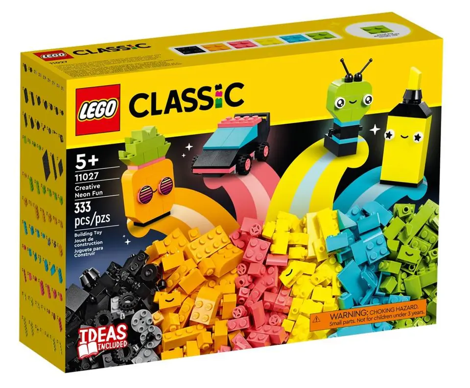 ⁨LEGO CLASSIC 11027 CREATIVE NEON FUN⁩ at Wasserman.eu