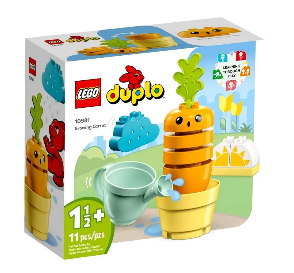 ⁨Lego DUPLO 10981 Rosnąca marchewka⁩ w sklepie Wasserman.eu
