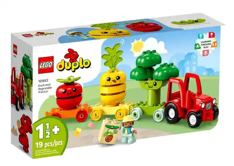 ⁨LEGO DUPLO 10982 FRUIT AND VEGETABLE TRACTOR⁩ at Wasserman.eu