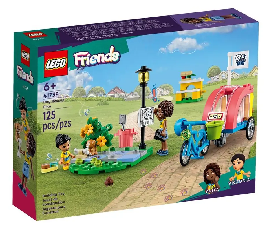 ⁨LEGO FRIENDS 41738 DOG RESCUE BIKE⁩ at Wasserman.eu