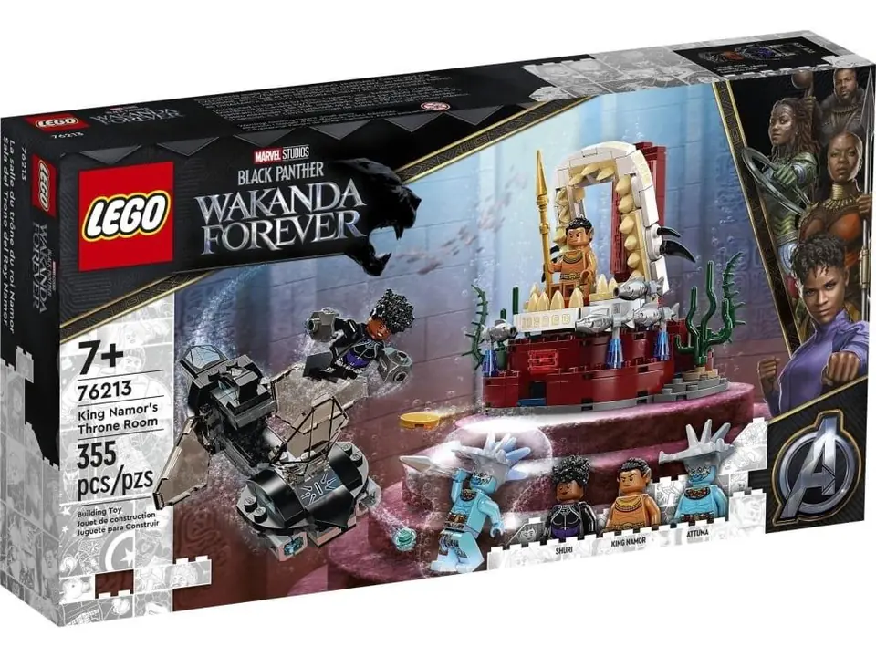 ⁨LEGO Super Heroes 76213 King Namor's Throne Room⁩ at Wasserman.eu