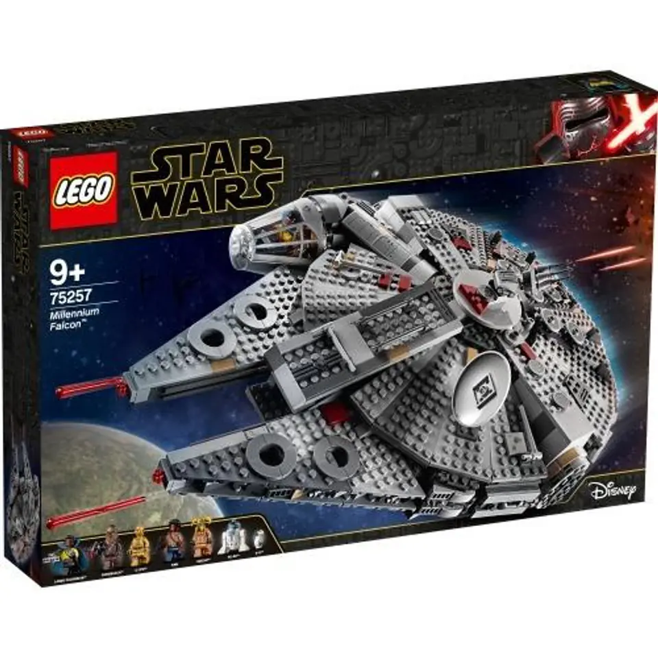 ⁨LEGO STAR WARS 75257 MILLENNIUM FALCON⁩ at Wasserman.eu