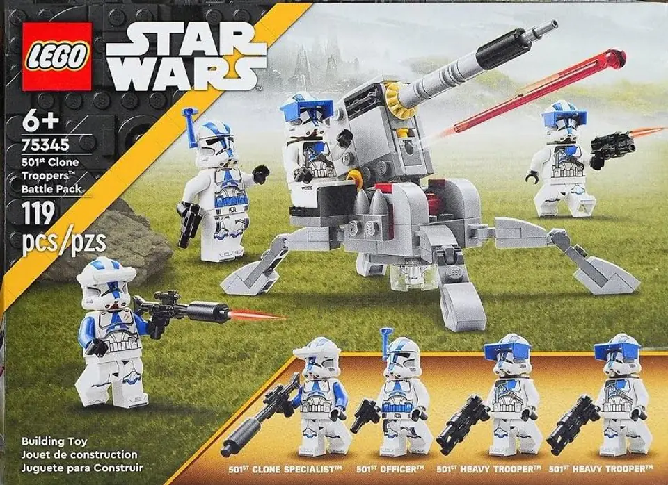 ⁨LEGO STAR WARS 75345 501ST CLONE TROOPERS BATTLE PACK⁩ at Wasserman.eu