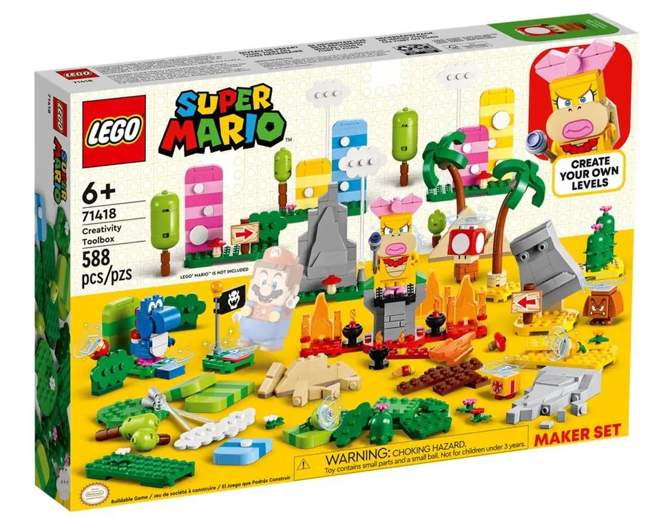 ⁨LEGO Super Mario 71418 Creative Box - Creator's Set⁩ at Wasserman.eu