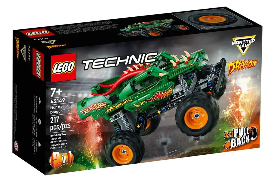 ⁨LEGO(R) TECHNIC 42149 Monster Jam Dragon⁩ w sklepie Wasserman.eu