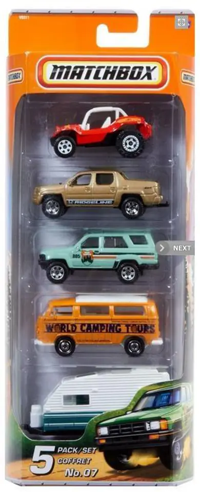 Matchbox Samochodziki 5-pak mix w sklepie Wasserman.eu