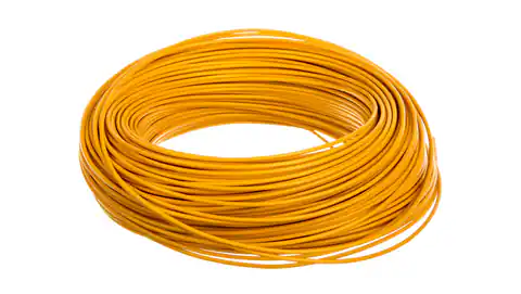 ⁨Installation cable H05V-K 0,75 yellow 29105 /100m/⁩ at Wasserman.eu