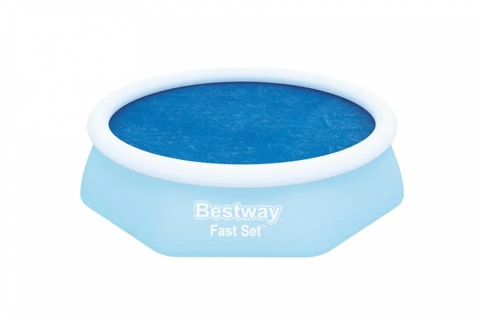 ⁨Pokrywa solarna 210cm na Basen rozporowy Fast Set 244cm/8FT BESTWAY⁩ w sklepie Wasserman.eu