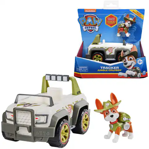 ⁨Psi Patrol Basic Tracker pojazd z figurką⁩ w sklepie Wasserman.eu