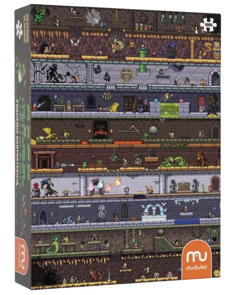 Puzzle 1000 Boss Monster MUDUKO w sklepie Wasserman.eu