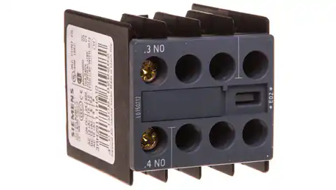 ⁨1Z auxiliary contact block for contactors 3RT2.1/3RT2.2/ 3RH21 3RH2911-1HA10⁩ at Wasserman.eu