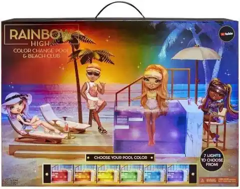 ⁨Rainbow High Color Change Pool&Beach Club⁩ w sklepie Wasserman.eu