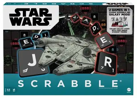 ⁨Scrabble Star Wars. Gwiezdne Wojny HJD08 p6 MATTEL⁩ at Wasserman.eu
