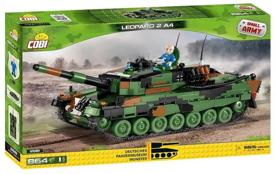 ⁨Blocks Small Army Leopard 2A4⁩ at Wasserman.eu
