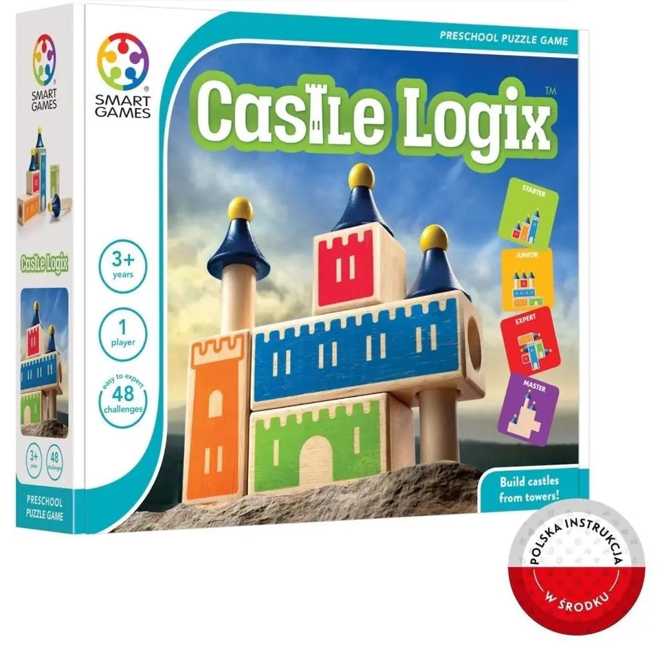 ⁨Smart Games Castle Logix (ENG) IUVI Games⁩ at Wasserman.eu