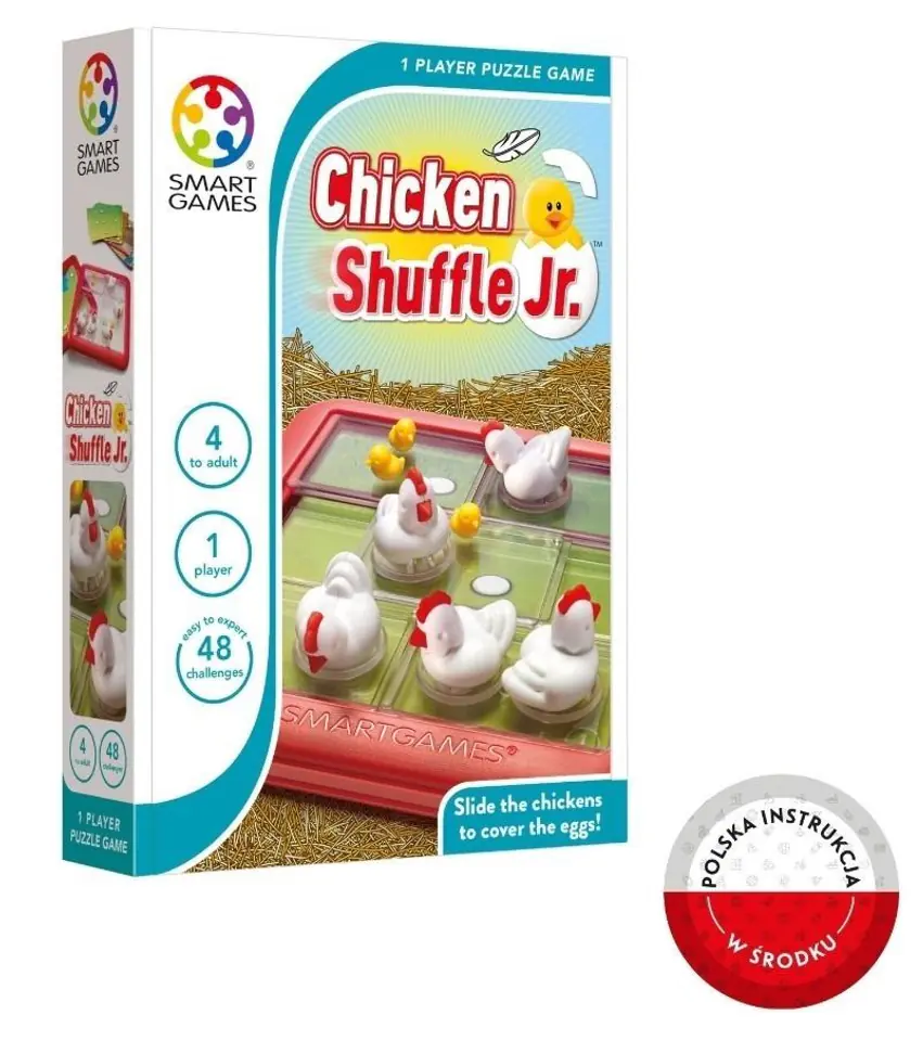 ⁨Smart Games Chicken Shuffle Jr (ENG) IUVI Games⁩ w sklepie Wasserman.eu