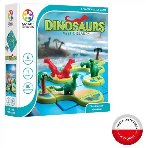 ⁨Smart Games Dinosaurs Mystic Island (ENG) IUVI⁩ w sklepie Wasserman.eu