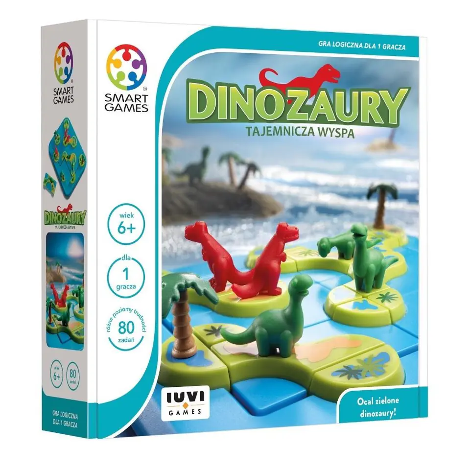 ⁨Smart Games Dinozaury Tajemnicza Wyspa (PL) IUVI⁩ w sklepie Wasserman.eu