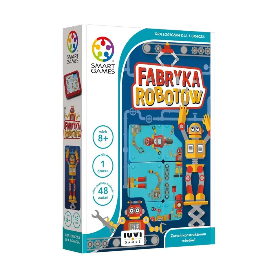 ⁨Smart Games Fabryka Robotów (PL) IUVI Games⁩ w sklepie Wasserman.eu