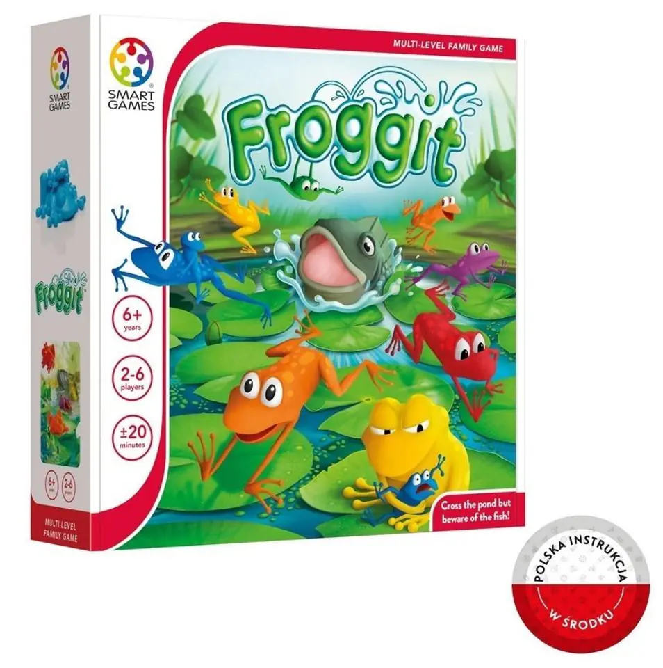 ⁨Smart Games Froggit (ENG) IUVI Games⁩ w sklepie Wasserman.eu