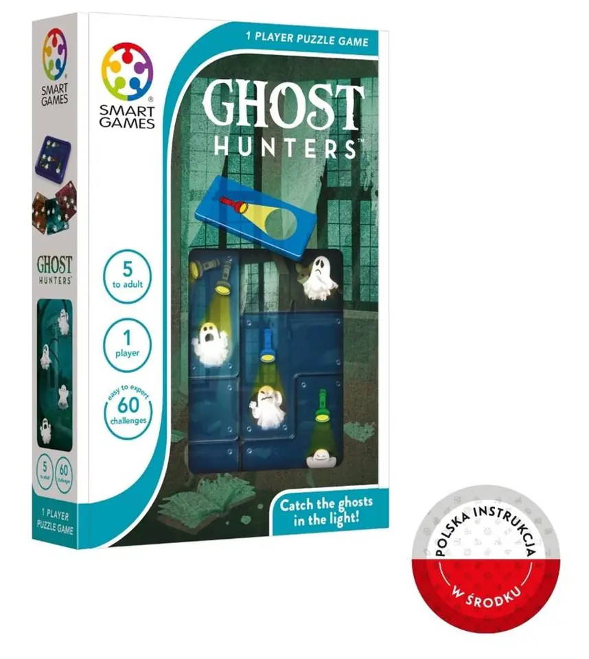 ⁨Smart Games Ghost Hunters (ENG) IUVI Games⁩ w sklepie Wasserman.eu