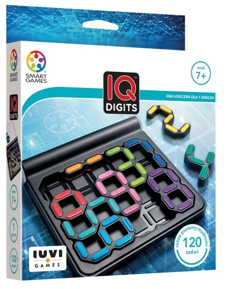 ⁨Smart Games IQ Digits (PL) IUVI Games⁩ w sklepie Wasserman.eu