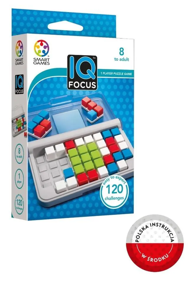 ⁨Smart Games IQ Focus (ENG) IUVI Games⁩ w sklepie Wasserman.eu