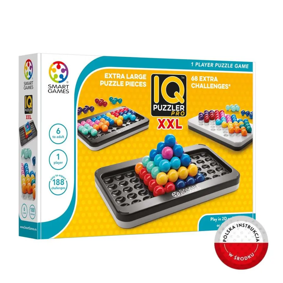⁨Smart Games IQ Puzzler Pro XXL (ENG) IUVI Games⁩ at Wasserman.eu