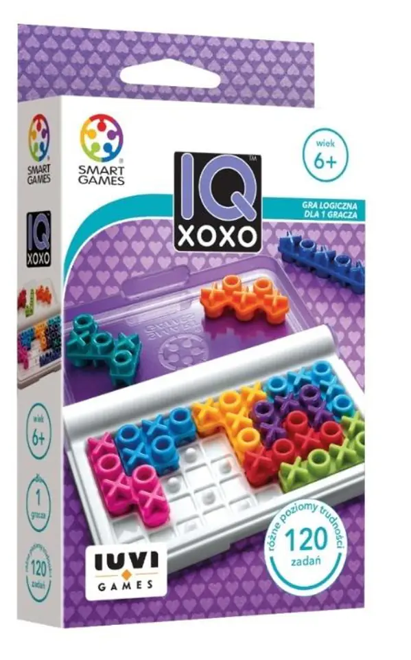 ⁨Smart Games IQ XOXO (PL) IUVI Games⁩ w sklepie Wasserman.eu