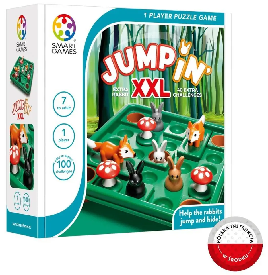 ⁨Smart Games Jump In XXL (ENG) IUVI Games⁩ w sklepie Wasserman.eu