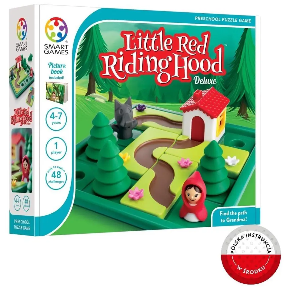 ⁨Smart Games Little Red Riding Hood (ENG) IUVI Game⁩ w sklepie Wasserman.eu