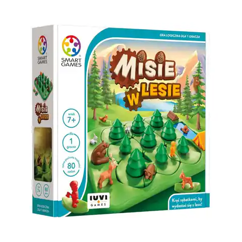 ⁨Smart Games Misie w lesie (PL) IUVI Games⁩ w sklepie Wasserman.eu