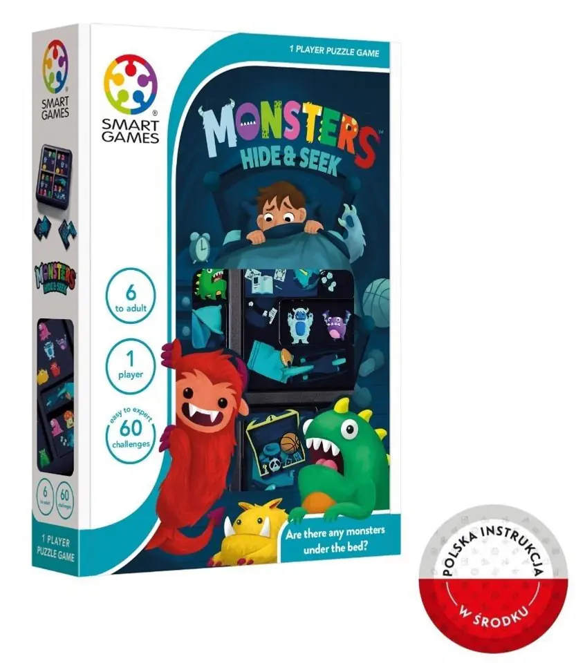 ⁨Smart Games Monsters Hide & Seek (ENG) IUVI Games⁩ w sklepie Wasserman.eu