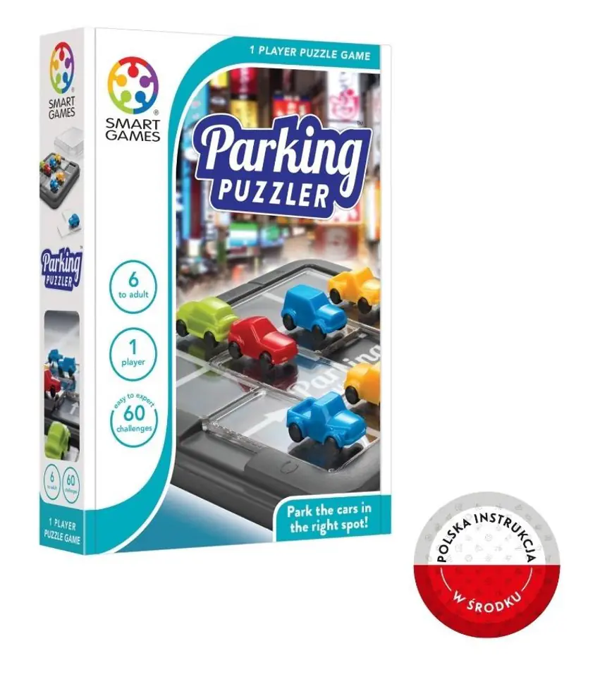 ⁨Smart Games Parking Puzzler (ENG) IUVI Games⁩ w sklepie Wasserman.eu