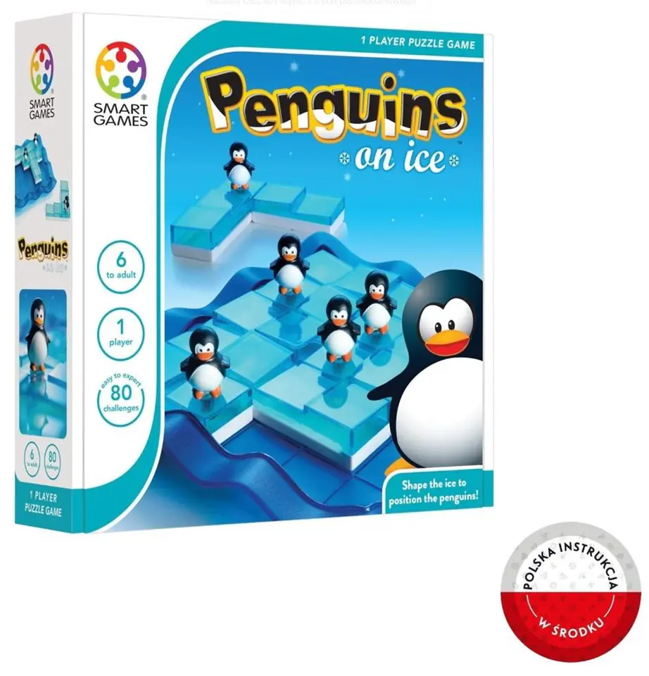 ⁨Smart Games Penguins On Ice (ENG) IUVI Games⁩ w sklepie Wasserman.eu