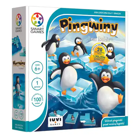 ⁨Smart Games Pingwiny na Lodzie (PL) IUVI Games⁩ w sklepie Wasserman.eu