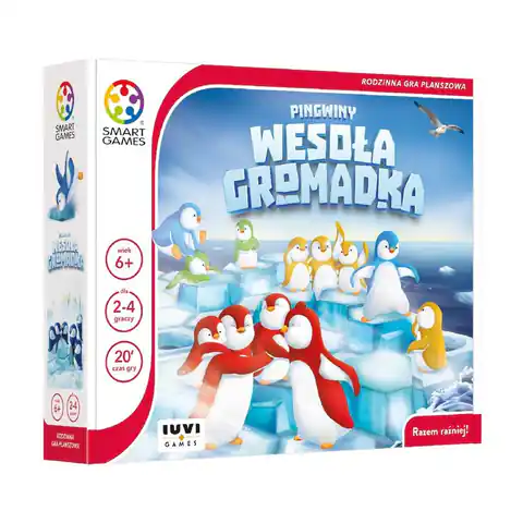 ⁨Smart Games Pingwiny Wesoła Gromadka (PL) IUVI⁩ w sklepie Wasserman.eu