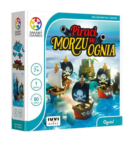 ⁨Smart Games Piraci w Morzu Ognia (PL) IUVI Games⁩ w sklepie Wasserman.eu