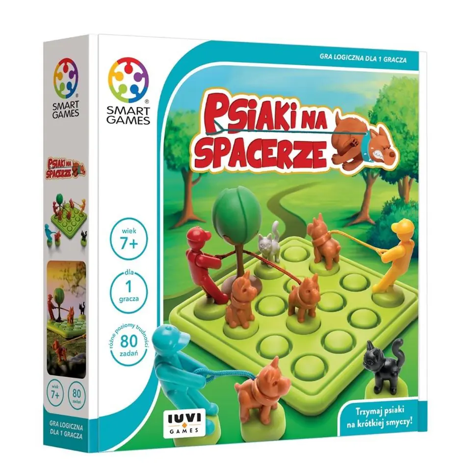 ⁨Smart Games Psiaki Na Spacerze (PL) IUVI Games⁩ w sklepie Wasserman.eu