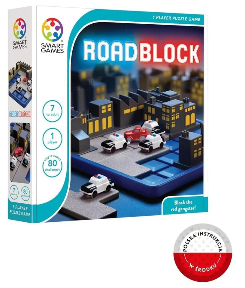 ⁨Smart Games Roadblock (ENG) IUVI Games⁩ at Wasserman.eu