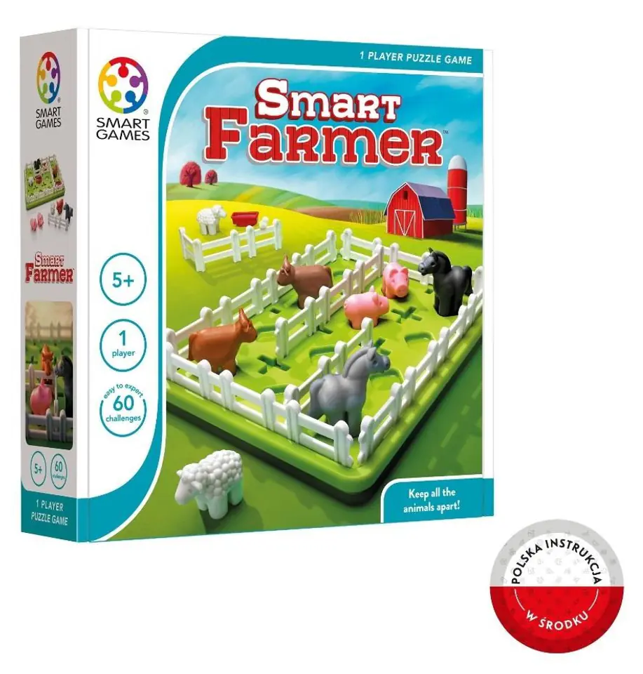 ⁨Smart Games Smart Farmer (ENG) IUVI Games⁩ w sklepie Wasserman.eu