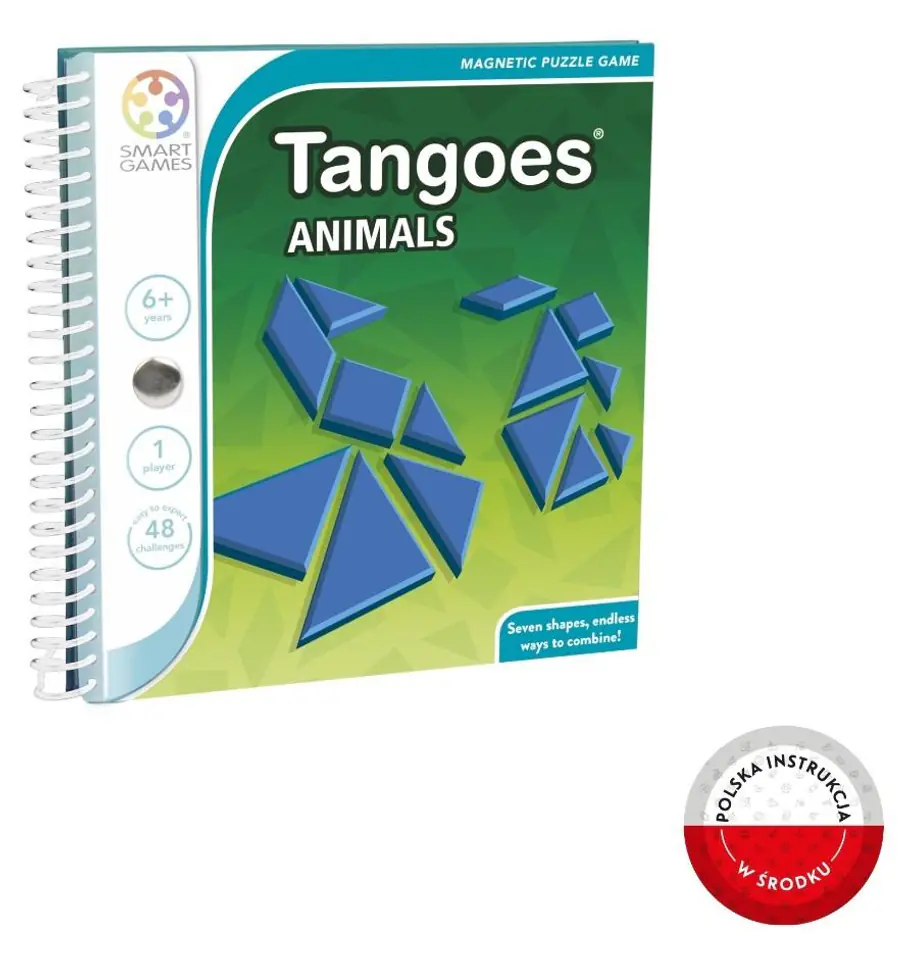 ⁨Smart Games Tangoes Animals (ENG) IUVI Games⁩ w sklepie Wasserman.eu