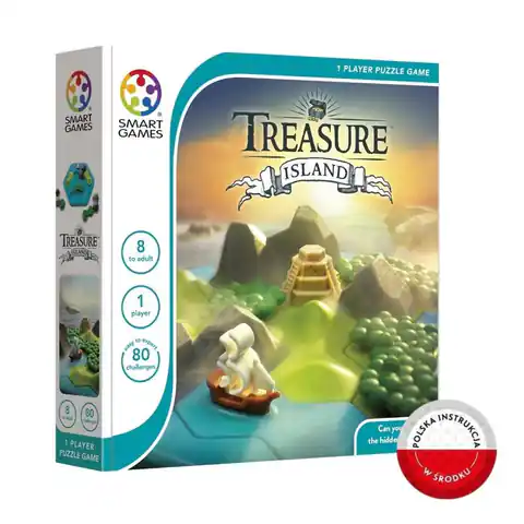 ⁨Smart Games Treasure Island (ENG) IUVI Games⁩ w sklepie Wasserman.eu
