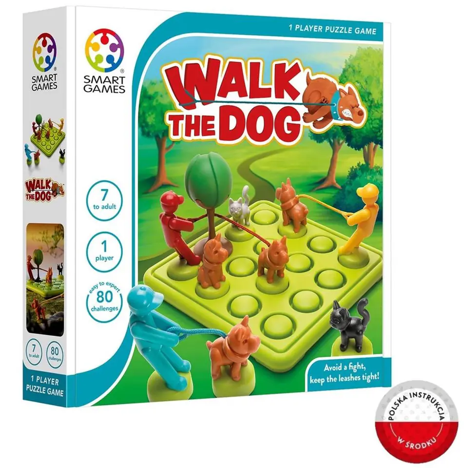 ⁨Smart Games Walk The Dog (ENG) IUVI Games⁩ at Wasserman.eu