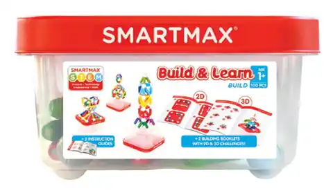 ⁨SmartMax - Build&Learn (100 pcs) (ENG) IUVI Games⁩ w sklepie Wasserman.eu