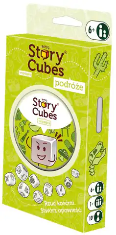 ⁨Story Cubes: Podróże (nowa edycja) REBEL⁩ w sklepie Wasserman.eu