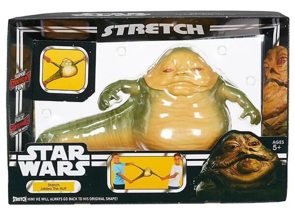 ⁨Stretch Duża Figurka Jabba The Hutt Star Wars 30cm⁩ w sklepie Wasserman.eu