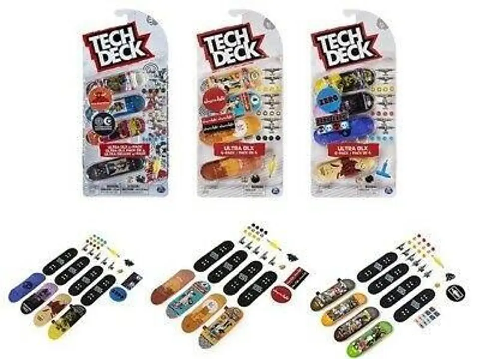 Tech Deck fingerboard zestaw 4szt w sklepie Wasserman.eu