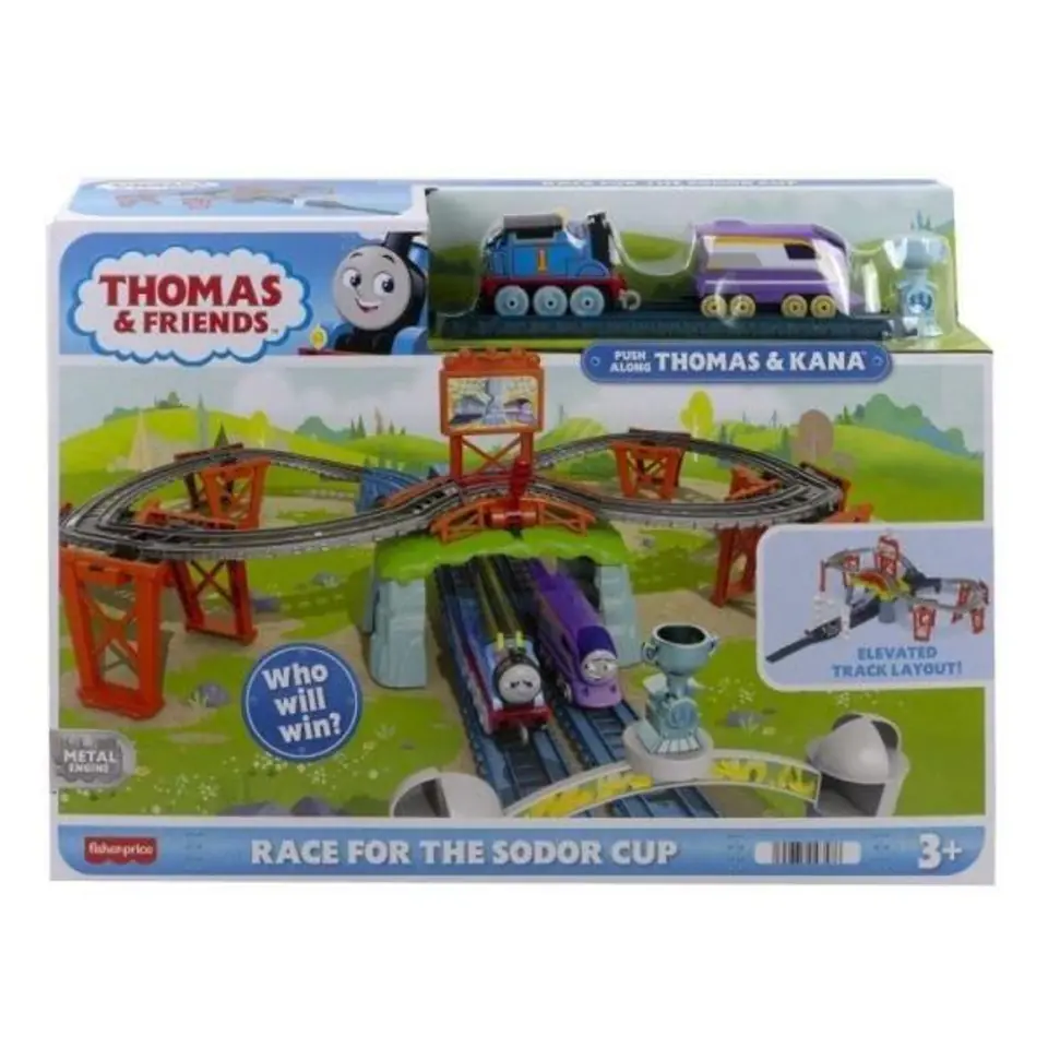 ⁨Tom and Friends Track Set Sodor Cup Race⁩ at Wasserman.eu